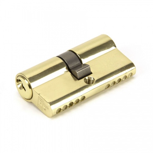 Brass 30/30 5pin Euro Cylinder KA